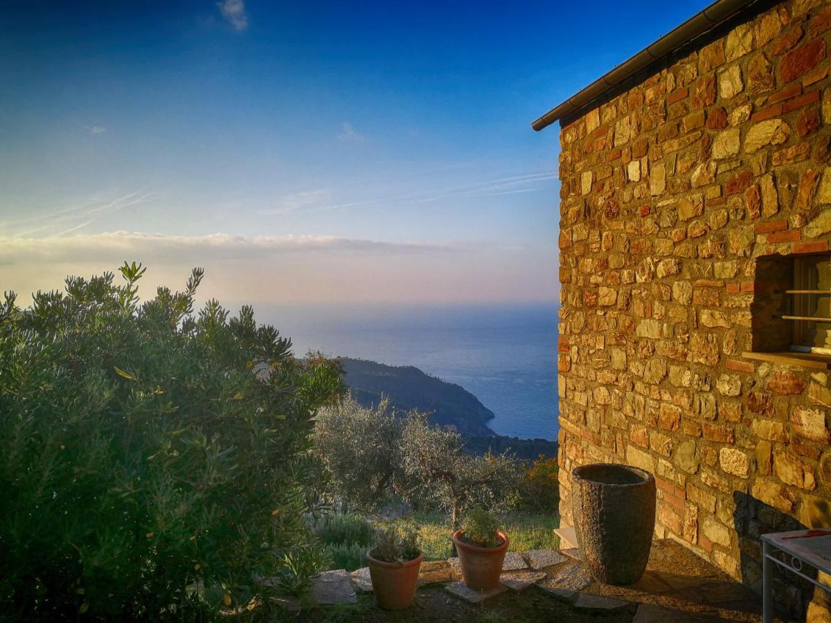 Cottage La Torre Del Pittore Bonassola Eksteriør bilde